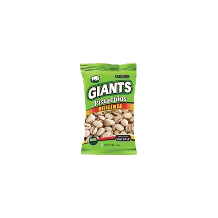 Giant Snack Giants Pistachios Original Roasted & Salted 5 oz., PK8 51660
